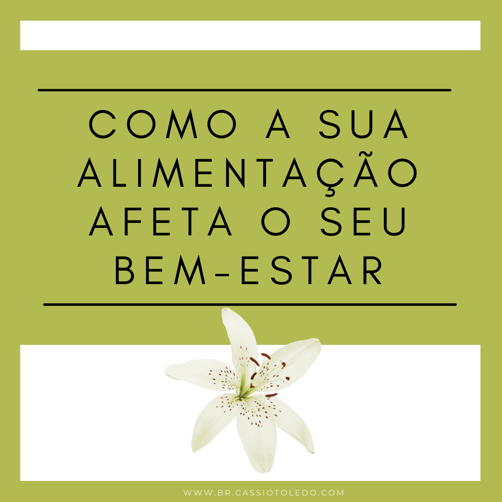 Como a sua Alimentação Afeta o seu Bem-Estar