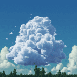 nuvem se mexendo